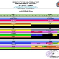 JADWAL UJIAN SUMATIF BERSAMA KELAS 10 & 11 TAHUN PELAJARAN 2023/2024